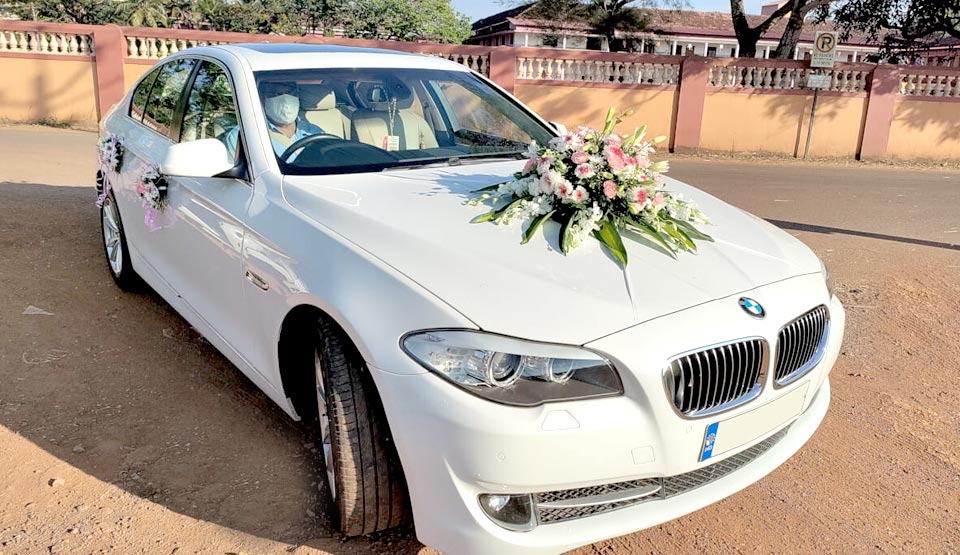 BMW 5 Series Car For Wedding