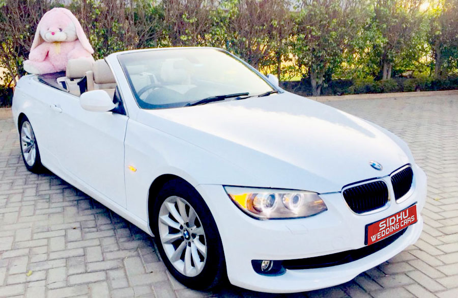 BMW Convertebal-330d car for wedding