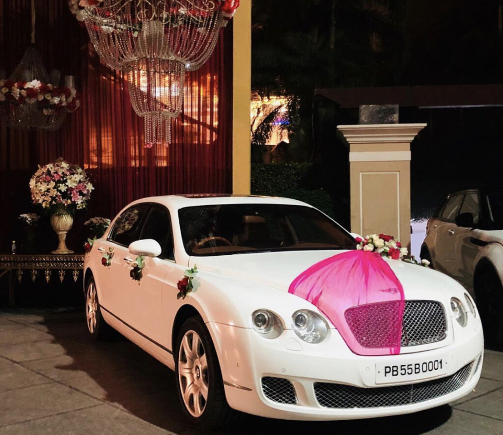 Luxury wedding car hire Punjab